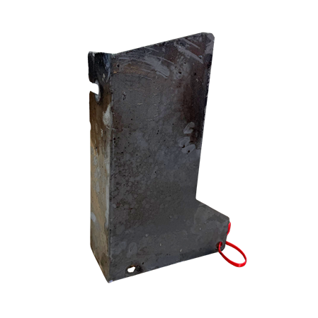 Täckplåt motor och pump främre